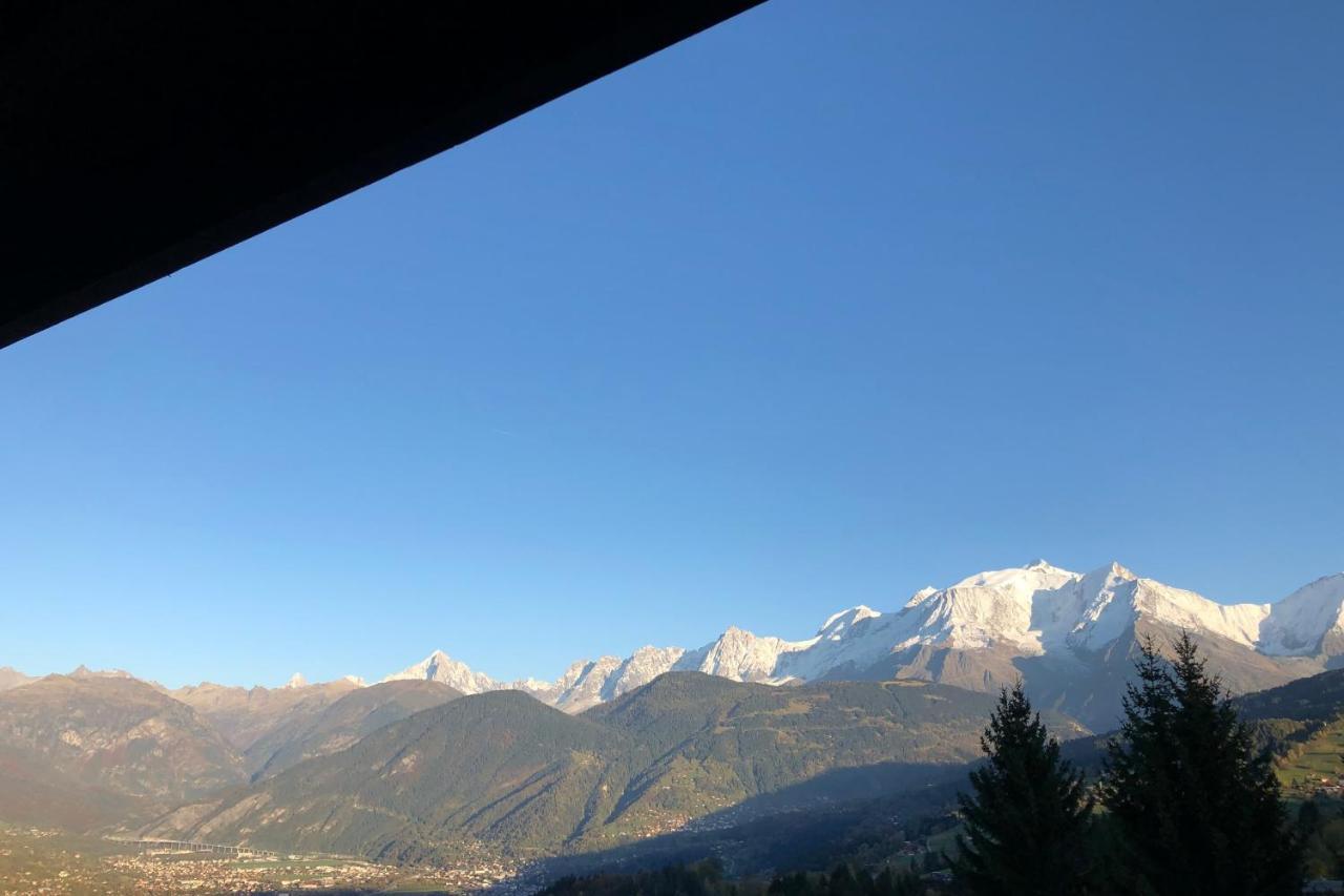Appartement Large Apt 80M Superb View Mont-Blanc 6P à Combloux Extérieur photo