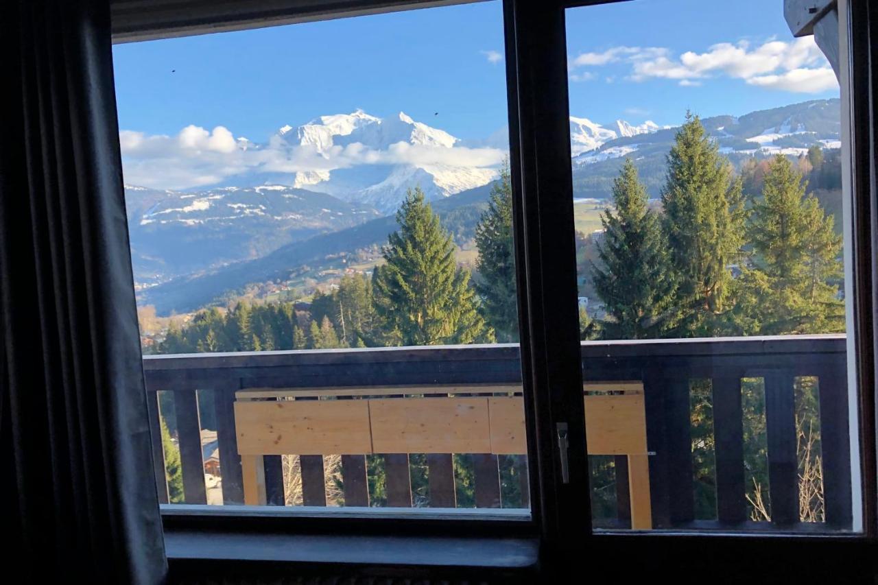 Appartement Large Apt 80M Superb View Mont-Blanc 6P à Combloux Extérieur photo