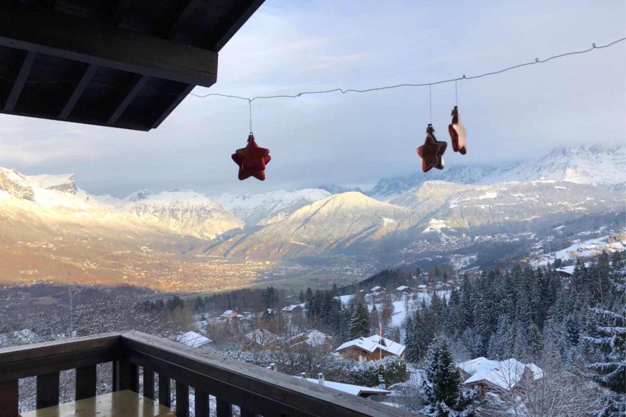 Appartement Large Apt 80M Superb View Mont-Blanc 6P à Combloux Extérieur photo